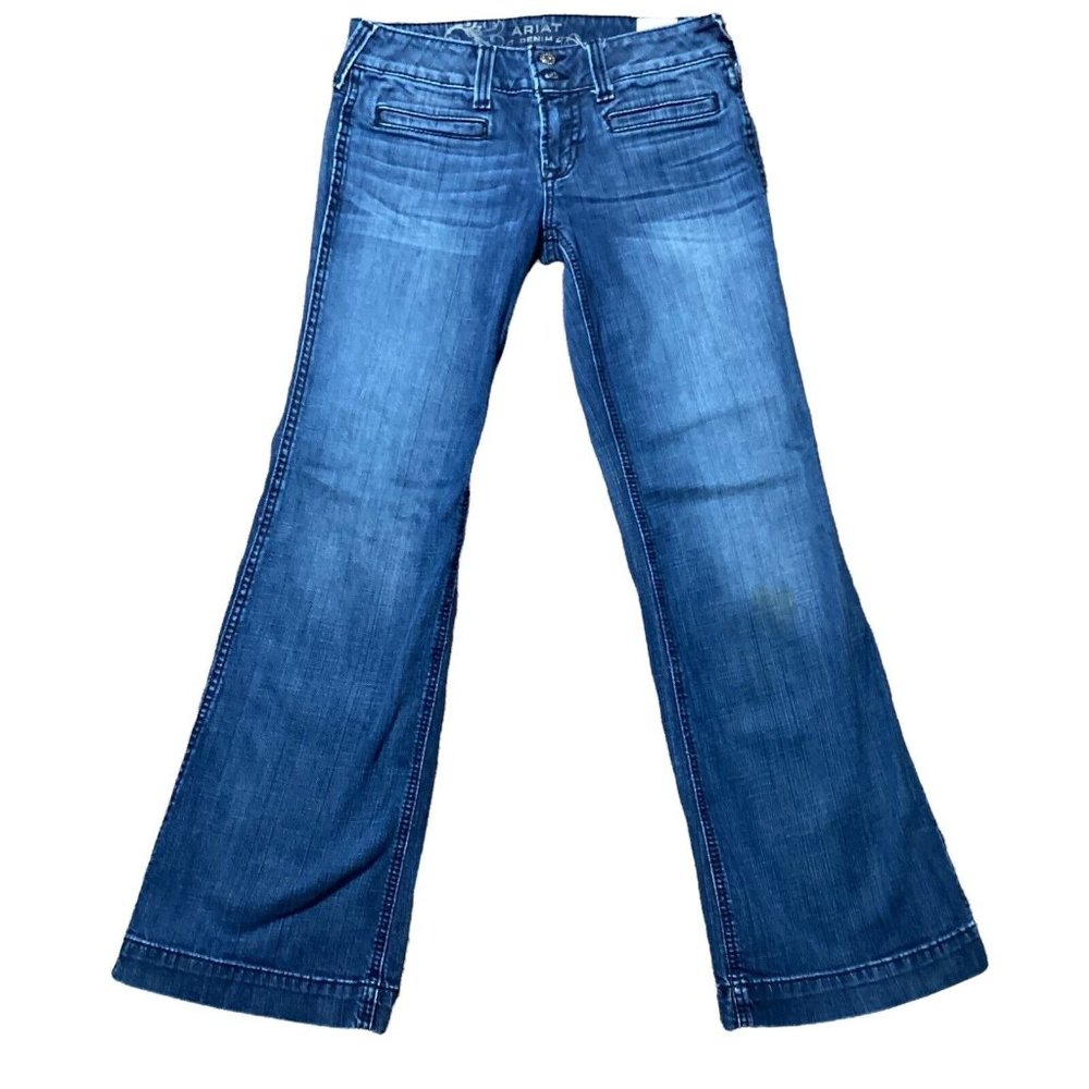 Ariat Trouser Denim Jeans Women's Size 27 Boot Cut Stretch Western